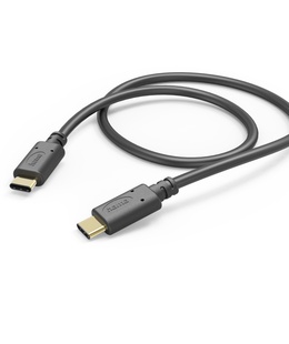  Hama 00201591 Charging Cable, USB-C - USB-C 1.5m black  Hover