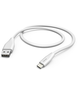  Hama 00201596 Charging Cable, USB-A - USB-C 1.5m white  Hover