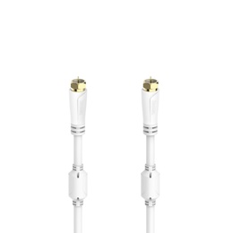  Hama 00205251 SAT Connection Cable, F-Plug - F-Plug, Gold-Plated 1.5m 100dB