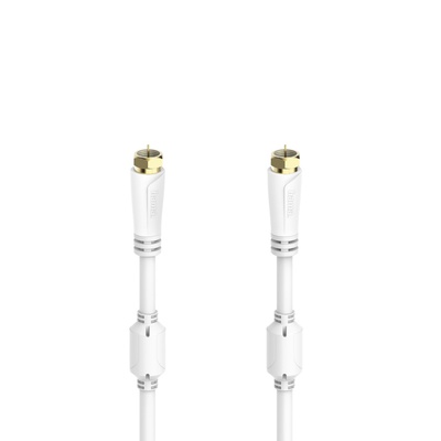  Hama 00205251 SAT Connection Cable, F-Plug - F-Plug, Gold-Plated 1.5m 100dB