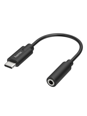  Hama 00205282 Audio Adapter USB-C To 3.5mm Black  Hover