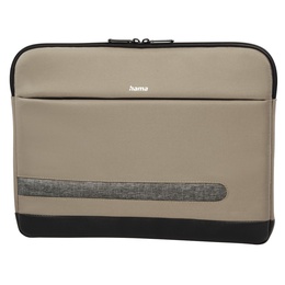  Hama 00217237 Terra Sleeve, 15.6", Beige