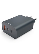  Hama 08644500 65W PD Wall Charger 2x USB-C USB-A Fast Charging ECOSENTIAL