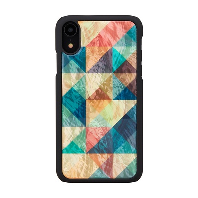  iKins SmartPhone case iPhone XR mosaic black