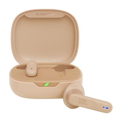 Austiņas JBL Wave Flex Beige