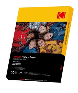  Kodak 180gsm 9.1 mil Glossy A4x50  Hover