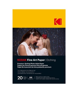  Kodak Fine Art Paper Etching  A4 210 x 297 mm x 20 Sheets  Hover