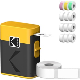  Kodak M50 Label Era Instant Label Printer Cartridge Bundle ( + 13 Rolls) Yellow