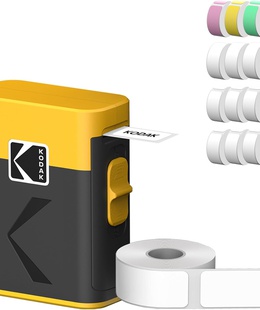  Kodak M50 Label Era Instant Label Printer Cartridge Bundle ( + 13 Rolls) Yellow  Hover