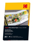  Kodak Photo Sticker Paper Gloss 120gsm A6x20 (3510652) Hover