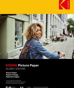  Kodak Picture Paper 230g 11.8 mil Glossy 4/6x100 (9891267)  Hover