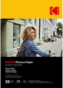  Kodak Picture Paper 230g 11.8 mil Glossy A4x25 (9891266)