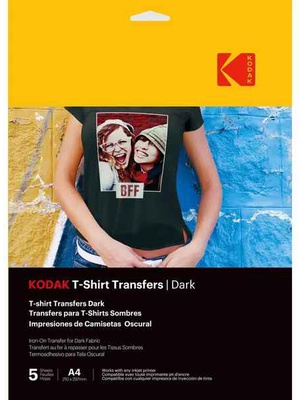  Kodak T-Shirt Transfers Dark 5pcs (3510553)  Hover