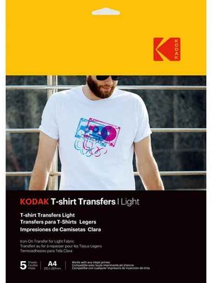  Kodak T-Shirt Transfers Light 5pcs (3510560)  Hover