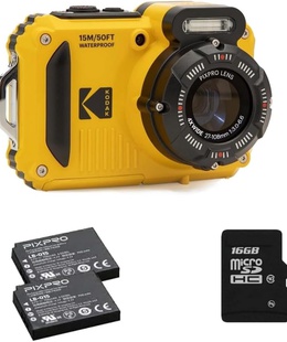  Kodak WPZ2 Yellow + 2 16GB SD Card + 2nd Battery  Hover