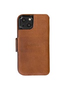  Krusell Leather PhoneWallet Apple iPhone 13 cognac (62398) Hover