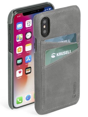 Krusell Sunne Cover Apple iPhone XS Max vintage grey  Hover