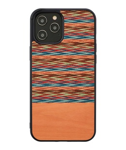 MAN&WOOD case for iPhone 12 Pro Max browny check black  Hover