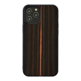  MAN&WOOD case for iPhone 12 Pro Max ebony black
