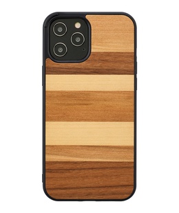  MAN&WOOD case for iPhone 12 Pro Max sabbia black  Hover