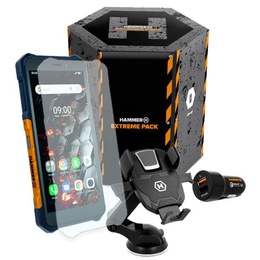 Telefons MyPhone Hammer Iron 3 LTE Dual orange Extreme Pack