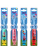 Birste Peppa Pig Flashing Toothbrush Set with Suction Cap Different Colors 4 pcs