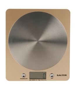 Svari Salter 1036 OLCFEU16 Olympic Disc Electronic Digital Kitchen Scales Gold  Hover