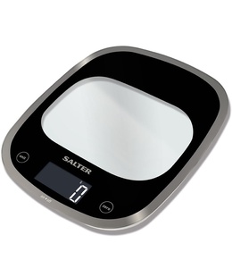 Svari Salter 1050 BKDR Curve Glass Electronic Digital Kitchen Scales  Hover
