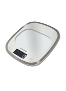 Svari Salter 1050 WHDR White Curve Glass Electronic Digital Kitchen Scales