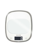 Svari Salter 1050 WHDR White Curve Glass Electronic Digital Kitchen Scales Hover