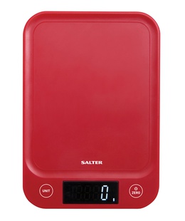 Svari Salter 1067 RDDRA Digital Kitchen Scale, 5kg Capacity red  Hover