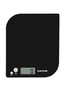 Svari Salter 1177 BKWHDR Leaf Electronic Digital Kitchen Scale - Black Hover