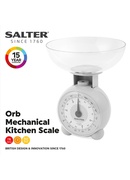 Svari Salter 139 LGFEU16 Orb Kitchen Scale Grey Hover