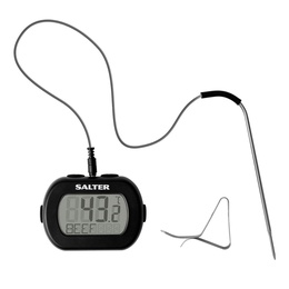  Salter 515 BKCR Leave-In Digital Thermometer
