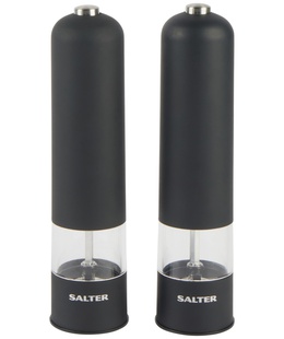  Salter 7524 BKXRUP1 Matt Black Electronic Mill set  Hover