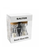  Salter 7607 WDXR Beech Wood Mills Twin Hover