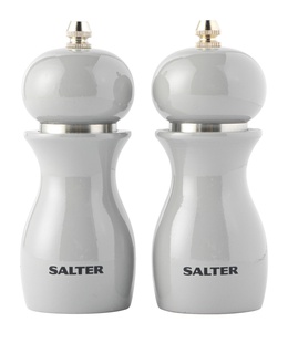  Salter 7613 GYXR Gloss Salt and Pepper Mills Grey  Hover