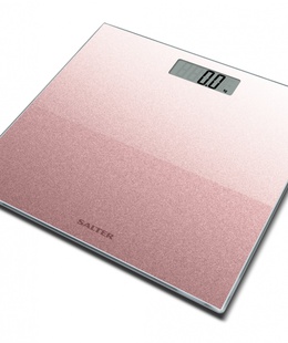 Svari Salter 9037 RGGL3RCFXTE Glitter Glass Personal Bathroom Scale Rose Gold  Hover