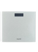 Svari Salter 9037 SVGL3RCFXAS Glitter Glass Personal Bathroom Scale - Silver