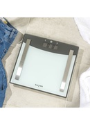 Svari Salter 9137 SVWH3REU16 Silver White Glass Analyser Scale Hover