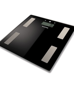 Svari Salter 9150 BK3R Black Glass Analyser Bathroom Scales  Hover