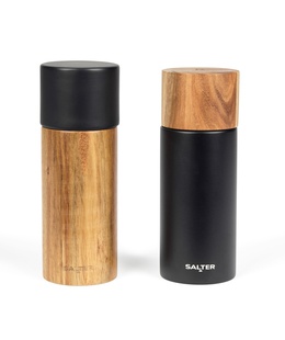  Salter BW12068EU7 Toronto Salt &amp; Pepper Mills Black  Hover