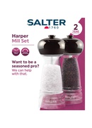  Salter BW12949GEU7 Harper Mill Set Clear/Grey Hover
