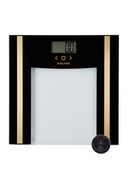 Svari Salter SA00550BGCFAS Glass Analyser Bathroom Scale Black/Gold