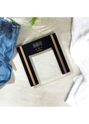 Svari Salter SA00550BGCFAS Glass Analyser Bathroom Scale Black/Gold Hover