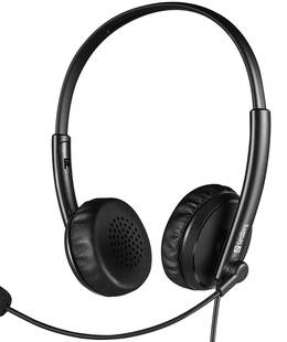 Austiņas Sandberg 126-21 2in1 Office Headset Jack+USB  Hover