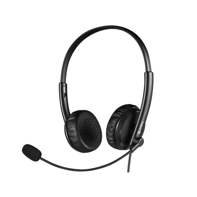 Austiņas Sandberg 126-21 2in1 Office Headset Jack+USB