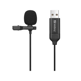 Austiņas Sandberg 126-40 Streamer USB Clip Microphone