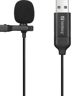 Austiņas Sandberg 126-40 Streamer USB Clip Microphone  Hover