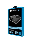  Sandberg 133-67 USB Hub 4 Ports Hover